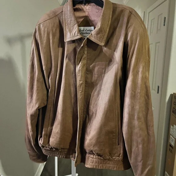 Latigo Tan Bomber Jacket - Picture 10 of 11
